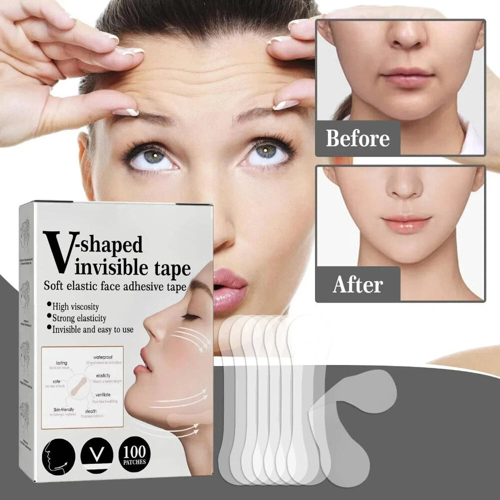 ✨ Cinta de Estiramiento Facial | Caja de 100 Unidades