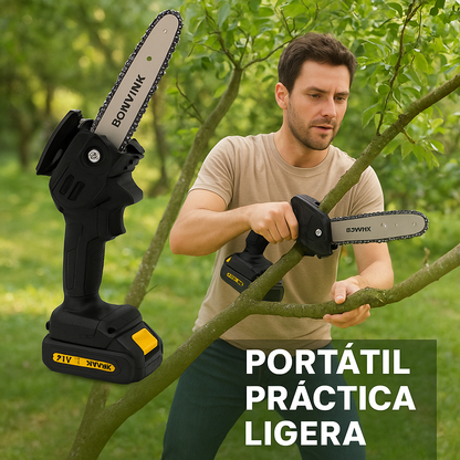 Mini Motosierra Bomvink 6” – Potencia portátil para tu jardín