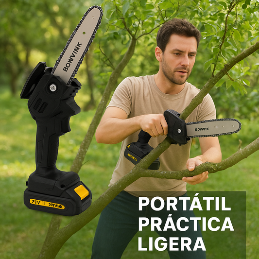 Mini Motosierra Bomvink 6” – Potencia portátil para tu jardín