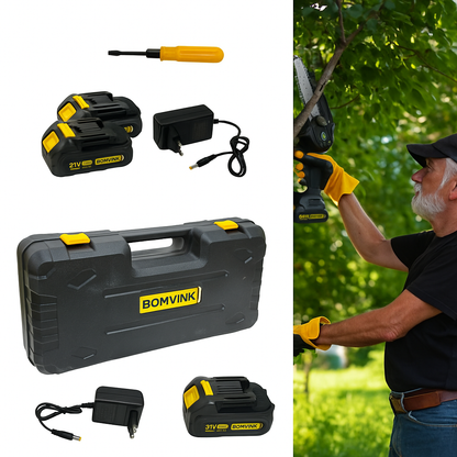 Mini Motosierra Bomvink 6” – Potencia portátil para tu jardín